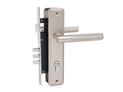 Изображение товара Замок врезной с ручками ЗВ4-3.02.02 ФЕРОНА матовый никель (12шт/уп) в Миди Лтд