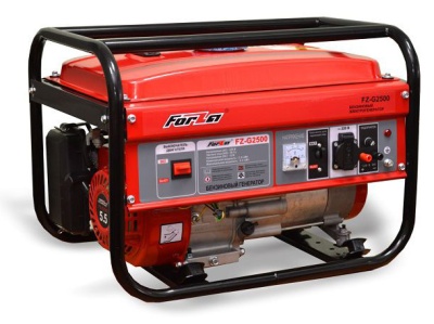 Генератор бензиновый FORZA FZ-G2500 2200ВТ - фото в Миди Лтд Изображение товара Генератор бензиновый FORZA FZ-G2500 2200ВТ в Миди Лтд