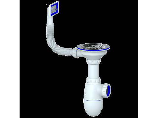 Сифон Unicorn 3 1/2*40 с прямоугольным переливом В410 - фото в Миди Лтд Изображение товара Сифон Unicorn 3 1/2*40 с прямоугольным переливом В410 в Миди Лтд