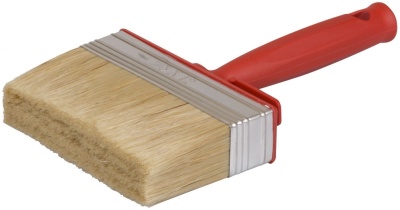 Макловица 30*120мм натуральная щетина нерж.обжим красная пласт. ручка - фото в Миди Лтд Изображение товара Макловица 30*120мм натуральная щетина нерж.обжим красная пласт. ручка в Миди Лтд