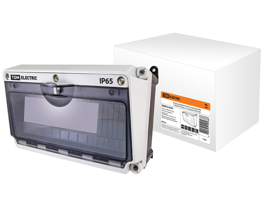 Корпус распределительного устройства КРУ (190х265х170) IP65 TDM - фото в Миди Лтд Изображение товара Корпус распределительного устройства КРУ (190х265х170) IP65 TDM в Миди Лтд