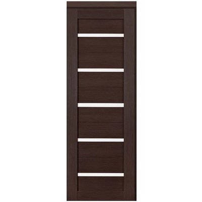 Полотно дверное ПО стекло белое сатинато экошпон (1) Лига1 венге 600 - фото в Миди Лтд Изображение товара Полотно дверное ПО стекло белое сатинато экошпон (1) Лига1 венге 600 в Миди Лтд