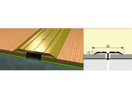 Узкий стык 25мм 0,9 алюминий - фото в Миди Лтд Изображение товара Узкий стык 25мм 0,9 алюминий в Миди Лтд