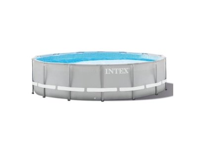 Изображение товара Бассейн каркасный с фильтр-насосом INTEX призматический 305*76см 26702NP в Миди Лтд