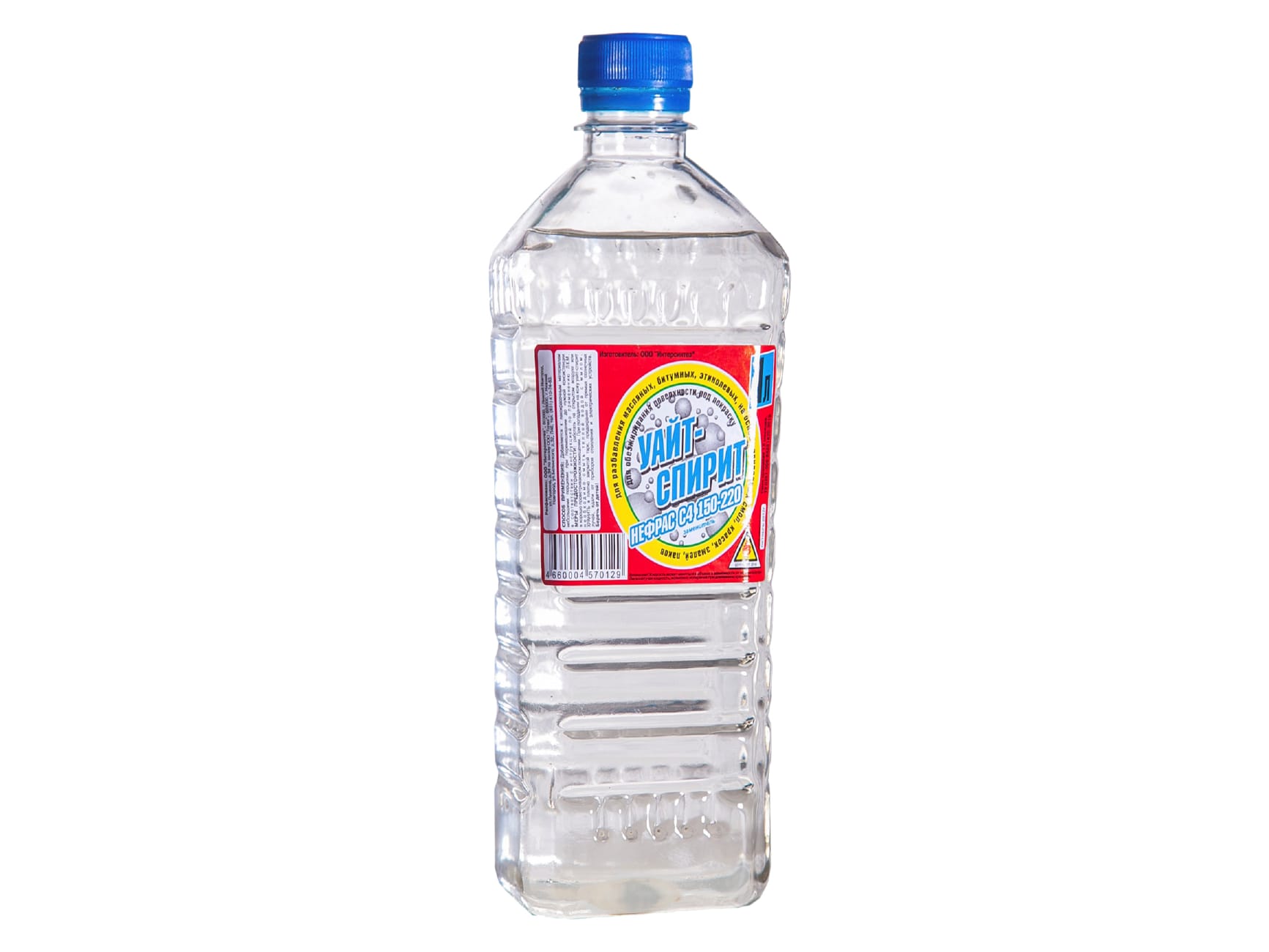 Изображение товара Уайт-спирит 0,5л ИНТЕРСИНТЕЗ (25шт/уп; 1200шт/пал) в Миди Лтд