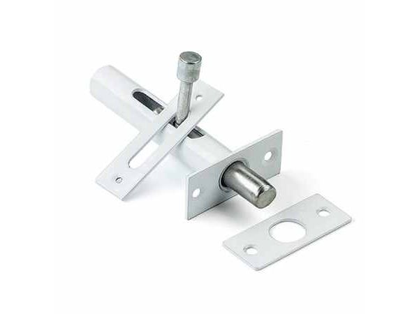 Изображение товара Засов врезной Киров ЗД-05 белый (25шт/уп) в Миди Лтд