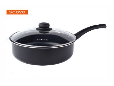 Сотейник Scovo Consul 24см ст. крышка антипригарное покрытие (6шт/уп) Х - фото в Миди Лтд Изображение товара Сотейник Scovo Consul 24см ст. крышка антипригарное покрытие (6шт/уп) Х в Миди Лтд