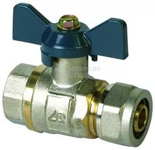 Кран шаровой для м/п 3/4*20 г/ц AQualink - фото в Миди Лтд Изображение товара Кран шаровой для м/п 3/4*20 г/ц AQualink в Миди Лтд