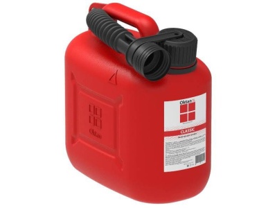 Изображение товара Канистра ГСМ Oktan  5л Классик цвет Красный (12шт/уп) в Миди Лтд