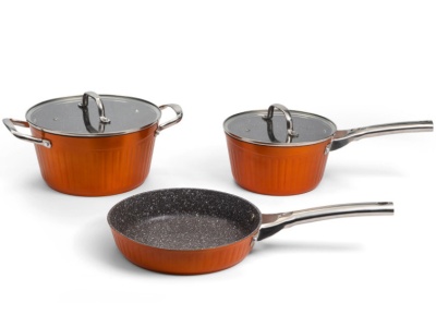 АКЦИЯ Набор посуды GALAXY LINE GL 9515 Оранжевый 5 предм Кастрюля 4,6л с крышкой Ковш 2,7л с крышкой - фото в Миди Лтд Изображение товара АКЦИЯ Набор посуды GALAXY LINE GL 9515 Оранжевый 5 предм Кастрюля 4,6л с крышкой Ковш 2,7л с крышкой в Миди Лтд