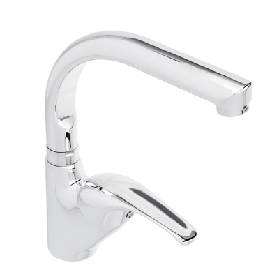 Изображение товара Смеситель для кухни СоюзКран поворотный излив 25см керам картридж 40мм хром цинк SK01-G131 в Миди Лтд