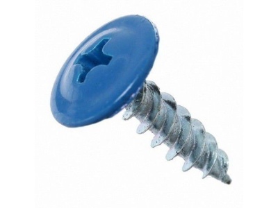 Изображение товара Саморез п/ш синий 4,2*16 RAL 5002 острая (250шт/уп)  Х в Миди Лтд