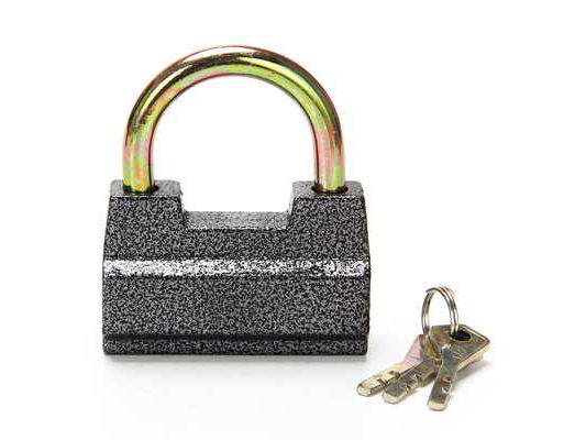 Изображение товара Замок навесной 80мм Ермак Гаражный (48шт/кор) в Миди Лтд