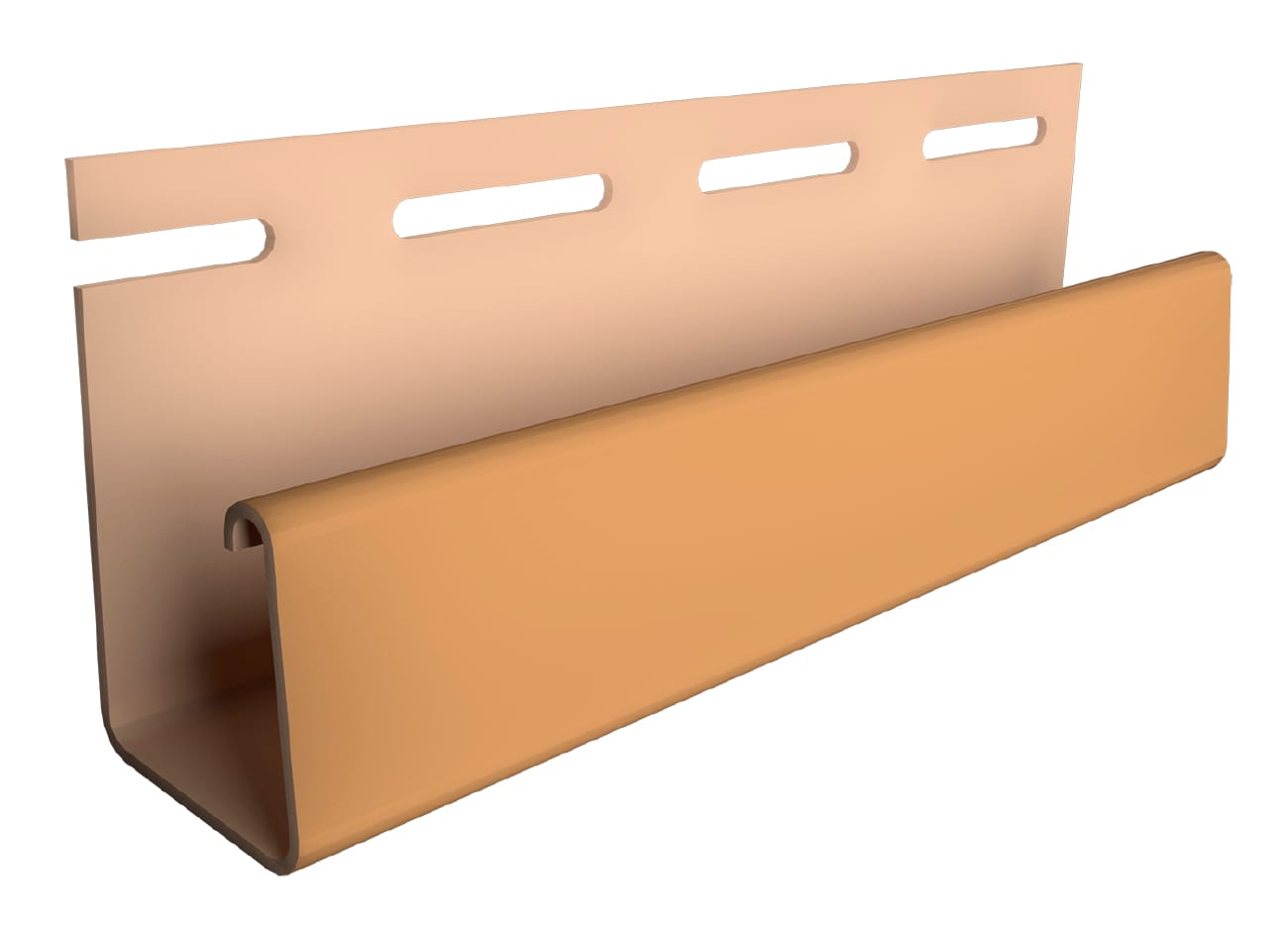 J-профиль фасадный 30*3000мм Каштановый (20шт/кор) - фото в Миди Лтд Изображение товара J-профиль фасадный 30*3000мм Каштановый (20шт/кор) в Миди Лтд