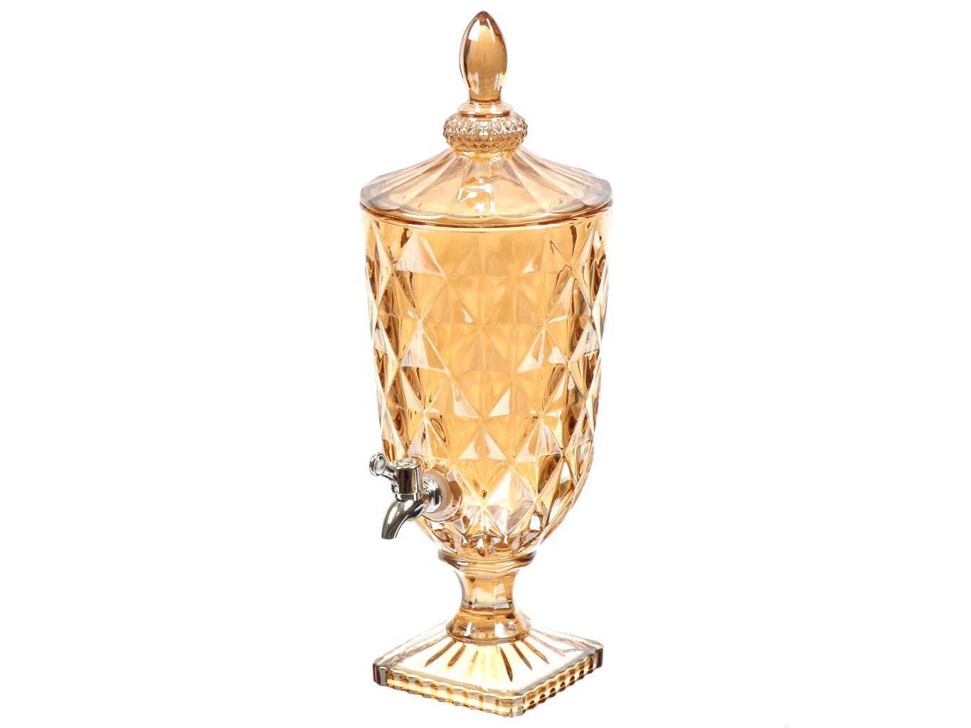 Лимонадница стекло 3л Daniks Мед (6шт/уп) - фото в Миди Лтд Изображение товара Лимонадница стекло 3л Daniks Мед (6шт/уп) в Миди Лтд