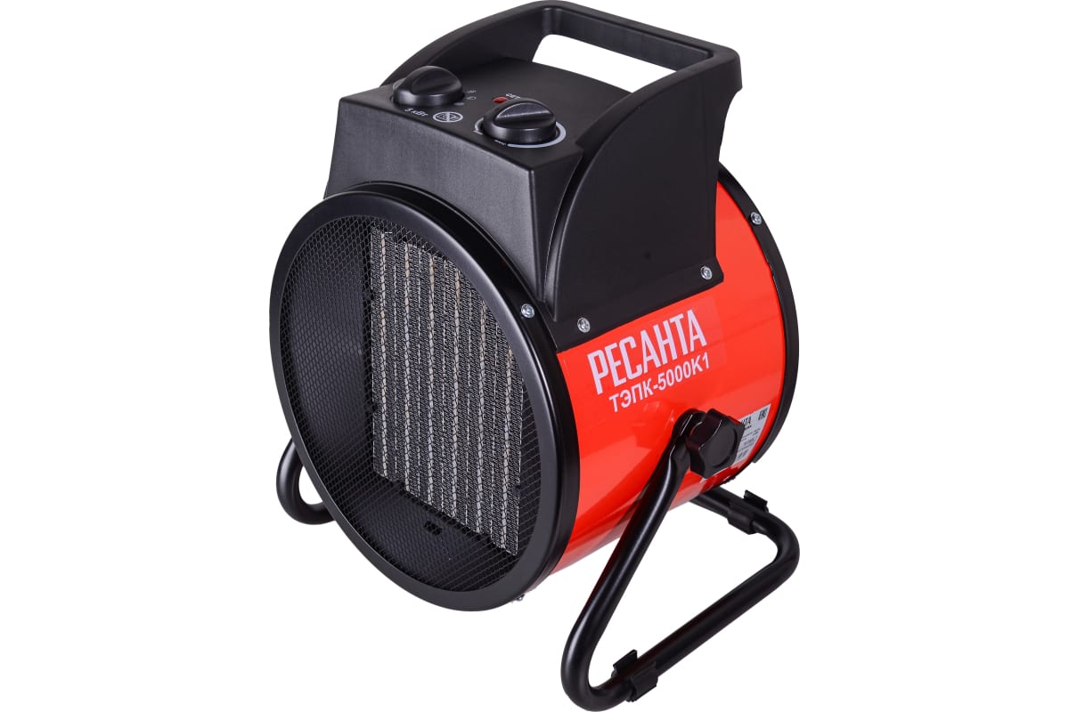 Пушка тепловая ТЭПК-5000К1 Ресанта 3кВт Х - фото в Миди Лтд Изображение товара Пушка тепловая ТЭПК-5000К1 Ресанта 3кВт Х в Миди Лтд