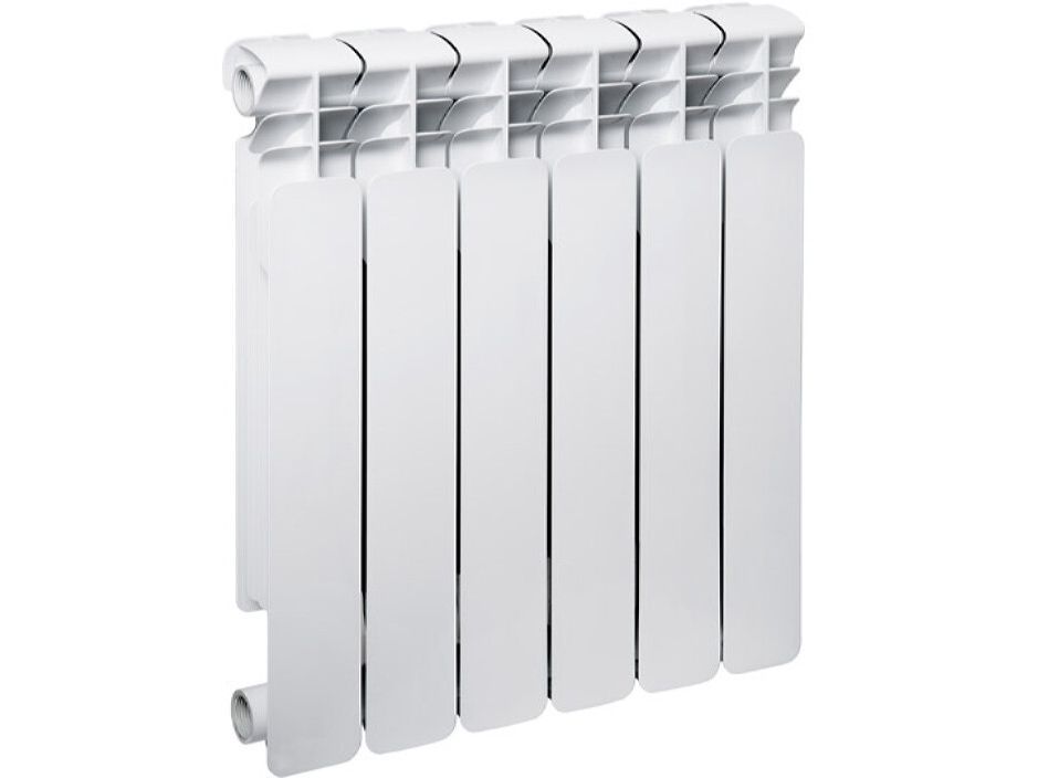 Изображение товара Радиатор алюминевый Lammin 80/500 (4секции) в Миди Лтд