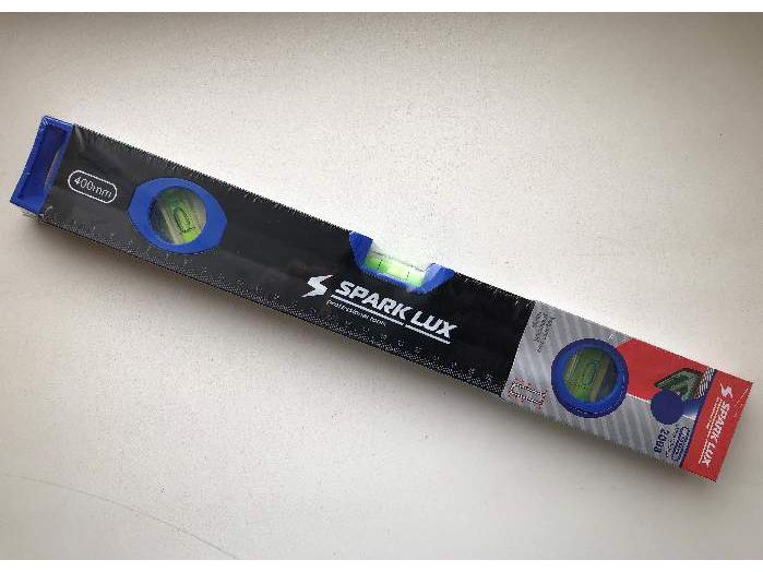 Изображение товара Уровень 0,4м строительный магнитный Spark LUX ПРОФИ 3 глазка в Миди Лтд