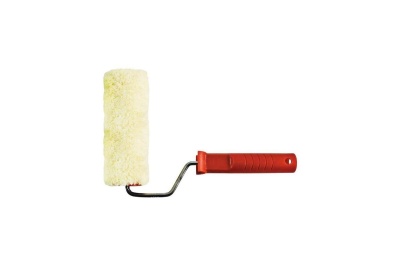 Валик полиакриловый желтый 200мм с ручкой - фото в Миди Лтд Изображение товара Валик полиакриловый желтый 200мм с ручкой в Миди Лтд