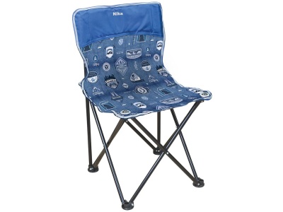 Изображение товара Стул складной походный со спинкой Премиум 3 NIKA 460x460x770 джинс-синий Х в Миди Лтд