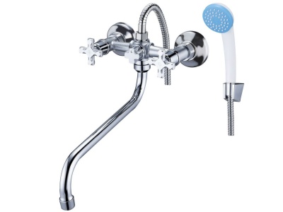 Изображение товара Смеситель для ванны длинный излив JIK7-A102-A SOLONE в Миди Лтд