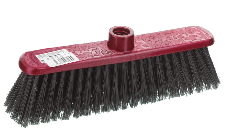 Щетка для пола Моника с металлическим черенком - фото в Миди Лтд Изображение товара Щетка для пола Моника с металлическим черенком в Миди Лтд