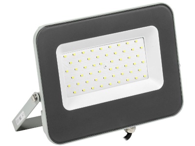Изображение товара Прожектор светодиодный 50Вт ИЭК СДО 07-50 LED 4000Лм 6500К IP65 серый в Миди Лтд