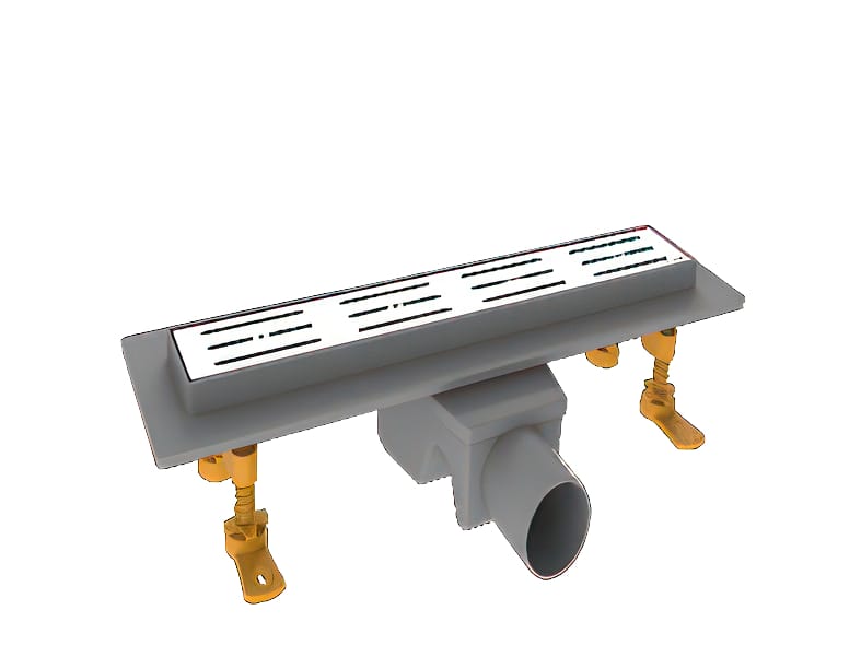 Изображение товара Трап линейный пластик. 50мм 500*62 с сухим затвором,рис.полоска ZEGOR в Миди Лтд