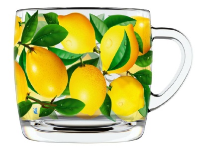 Кружка для чая Лимоны 300мл (12шт/уп) Х - фото в Миди Лтд Изображение товара Кружка для чая Лимоны 300мл (12шт/уп) Х в Миди Лтд
