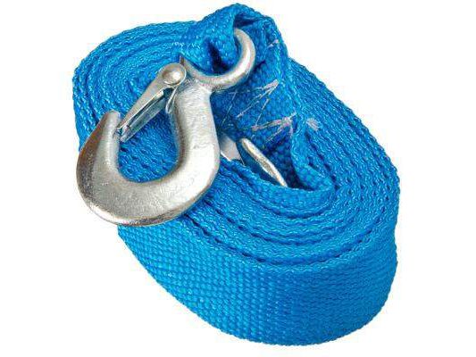 Изображение товара Трос буксировочный  2,5т/4м с крюками              ХХ в Миди Лтд