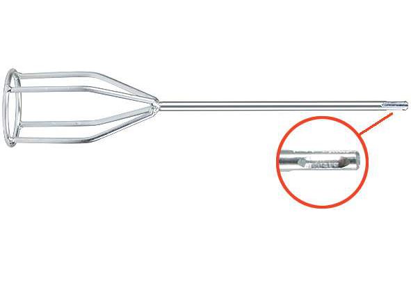Изображение товара Миксер для смесей повышенной вязкости SDS-PLUS хвостовик 80*400мм в Миди Лтд