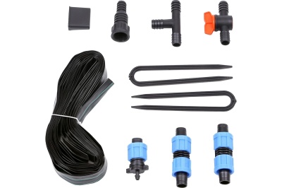 Изображение товара Капельный полив Жук с эмиттерной лентой расширительный комплект 6м в Миди Лтд