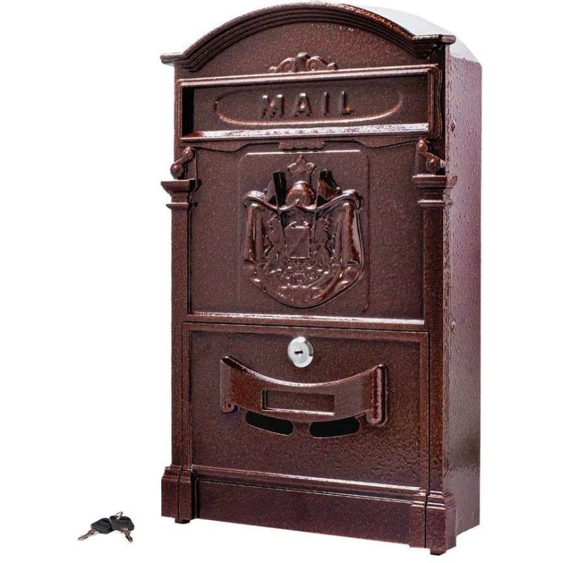 Изображение товара Ящик почтовый №4010 медь (5шт/уп) в Миди Лтд