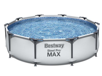 Изображение товара Бассейн каркасный с фильтр-насосом BESTWAY Steel Pro max 305*76см 4678л 56408 в Миди Лтд
