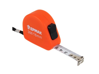 Рулетка  3м*16мм ЕРМАК софт-тач (120шт/кор)    ХХ - фото в Миди Лтд Изображение товара Рулетка  3м*16мм ЕРМАК софт-тач (120шт/кор)    ХХ в Миди Лтд