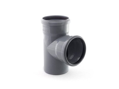 Тройник 110*110*87 (ММП) (20шт/уп) - фото в Миди Лтд Изображение товара Тройник 110*110*87 (ММП) (20шт/уп) в Миди Лтд