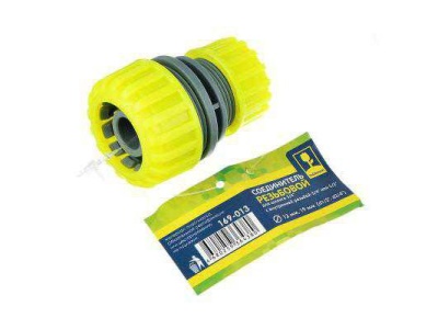 Изображение товара Соединитель для шланга 3/4" и 1/2" пластик INBLOOM (200шт/кор) в Миди Лтд