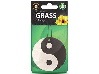 Ароматизатор картонный GRASS Инь Ян гибискус (50шт/уп) - фото в Миди Лтд Изображение товара Ароматизатор картонный GRASS Инь Ян гибискус (50шт/уп) в Миди Лтд