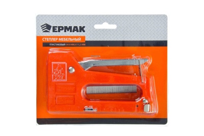 Степлер пластик  (тип 53) 4-8мм ЕРМАК (40шт/кор) - фото в Миди Лтд Изображение товара Степлер пластик  (тип 53) 4-8мм ЕРМАК (40шт/кор) в Миди Лтд