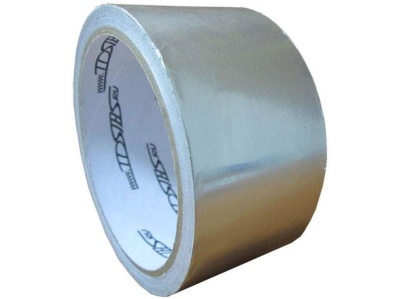 Изображение товара Клейкая лента 50мм*25м алюминиевая  (36шт/кор) в Миди Лтд