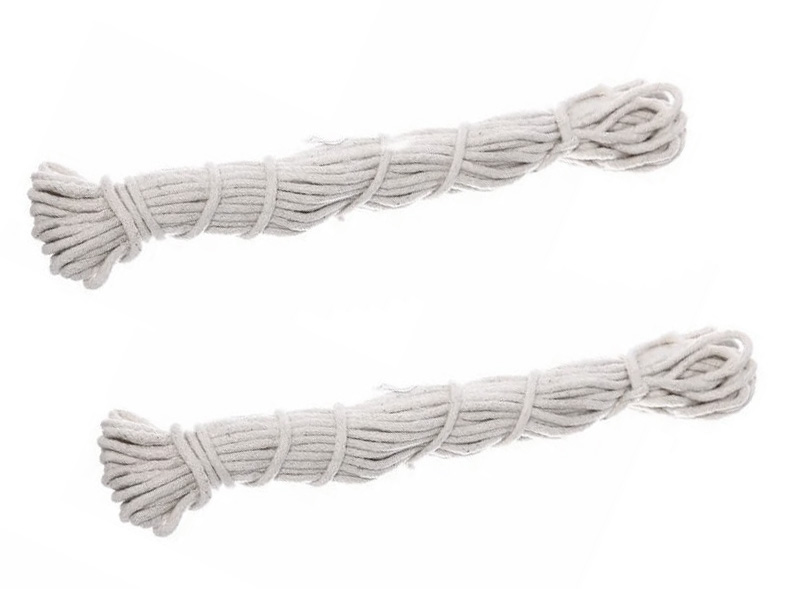 Веревка х/б Плетёная  D-4мм*10м - фото в Миди Лтд Изображение товара Веревка х/б Плетёная  D-4мм*10м в Миди Лтд