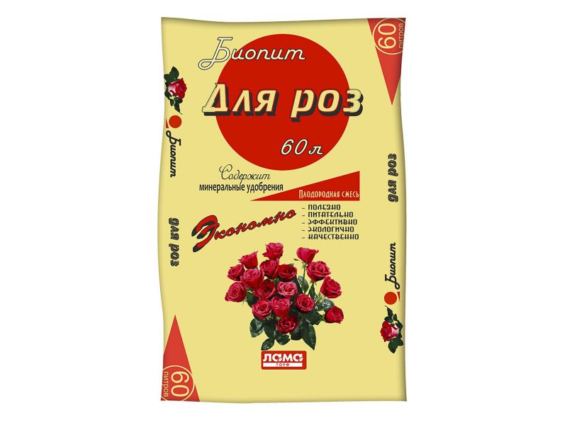 Изображение товара Смесь плодородная для РОЗ Биопит 60л в Миди Лтд