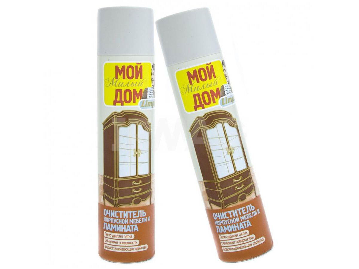 Изображение товара Очиститель Корпусной мебели и Ламината "Мой Милый Дом" 300мл (12шт/уп) в Миди Лтд