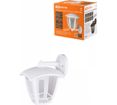 Изображение товара Светильник СИТИ НБУ 07-60-002 У1 садово-парковый 4-х гранник настенный вниз белый TDM в Миди Лтд