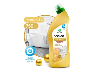 Средство чистящее Dos Gel Premium 750мл (12шт/уп) - фото в Миди Лтд Изображение товара Средство чистящее Dos Gel Premium 750мл (12шт/уп) в Миди Лтд