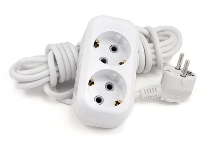 Удлинитель 2 гнезда 7м (35шт/кор) - фото в Миди Лтд Изображение товара Удлинитель 2 гнезда 7м (35шт/кор) в Миди Лтд