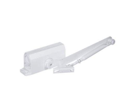 Доводчик дверной  0-40кг белый   ХХ - фото в Миди Лтд Изображение товара Доводчик дверной  0-40кг белый   ХХ в Миди Лтд