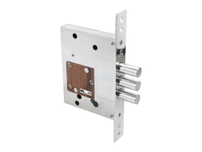 Изображение товара Замок врезной 3В 8-8.60.00.3(16).08 сувальдный, хром, 5 кл. Булат в Миди Лтд