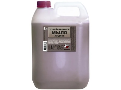 Изображение товара Мыло жидкое хозяйственное канистра 4,5л (6шт/уп; 144шт/пал) в Миди Лтд
