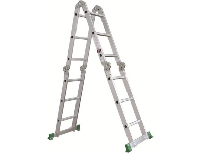 Изображение товара Лестница алюминиевая-трансформер 2*8 в Миди Лтд